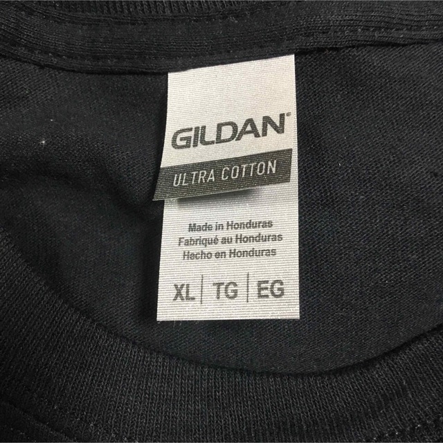 GILDAN(ギルタン)の8''sShop様専用ギルダン☆ロンT☆ポケット付き★黒 XL、OTTOゴールド メンズのトップス(Tシャツ/カットソー(七分/長袖))の商品写真