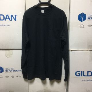 ギルタン(GILDAN)の8''sShop様専用ギルダン☆ロンT☆ポケット付き★黒 XL、OTTOゴールド(Tシャツ/カットソー(七分/長袖))