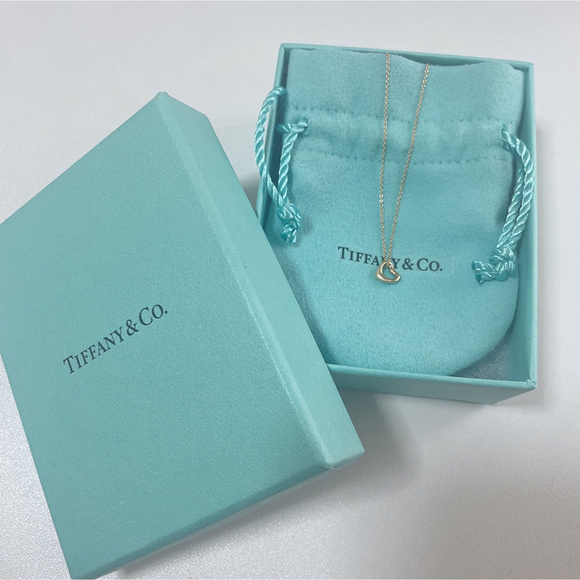 Tiffany&Co. オープンハート イエローゴールド 7mm