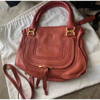 美品！　Chloe クロエ　マーシー　二つ折り財布　ピンク