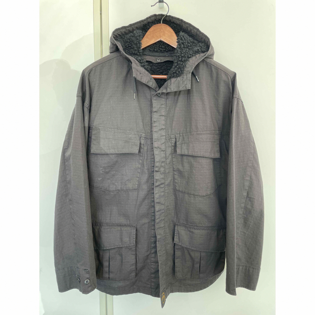 TENDERLOIN(テンダーロイン)のRIP STOP BDU HOODED Sサイズ　美品　リップストップフーデッド メンズのジャケット/アウター(ミリタリージャケット)の商品写真