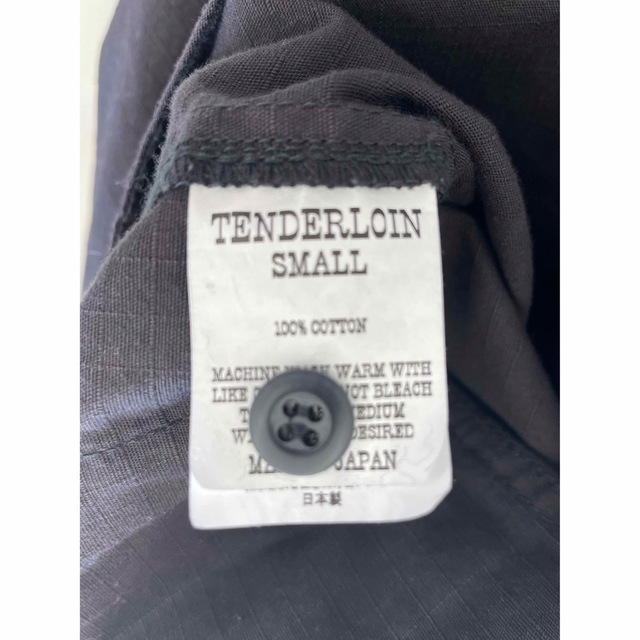 TENDERLOIN(テンダーロイン)のRIP STOP BDU HOODED Sサイズ　美品　リップストップフーデッド メンズのジャケット/アウター(ミリタリージャケット)の商品写真