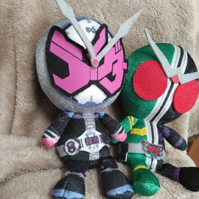 BANDAI(バンダイ)のChibiぬいぐるみ 仮面ライダー ダブル ぬいぐるみ エンタメ/ホビーのおもちゃ/ぬいぐるみ(ぬいぐるみ)の商品写真