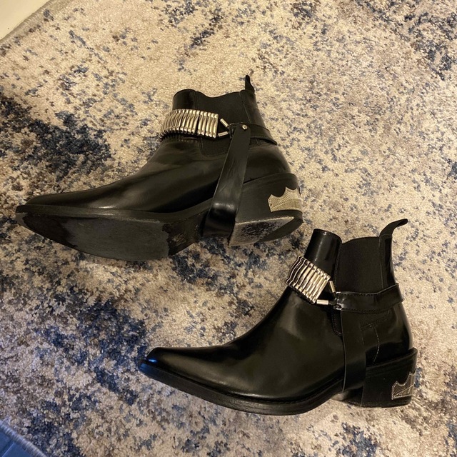 TOGA PULLA 名品ウエスタンショートブーツアローズROKU6sacai