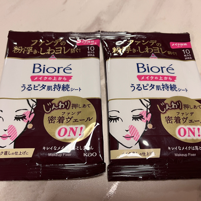 Biore(ビオレ)のビオレ メイクの上からさらマット肌持続シート　化粧水 コスメ/美容のスキンケア/基礎化粧品(化粧水/ローション)の商品写真