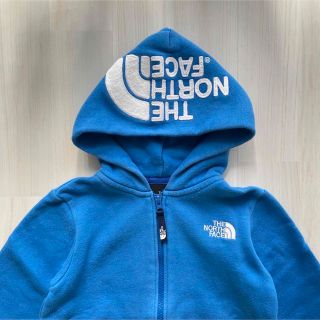 THE NORTH FACE - THE NORTH FACE ジップアップパーカー ブルー 120