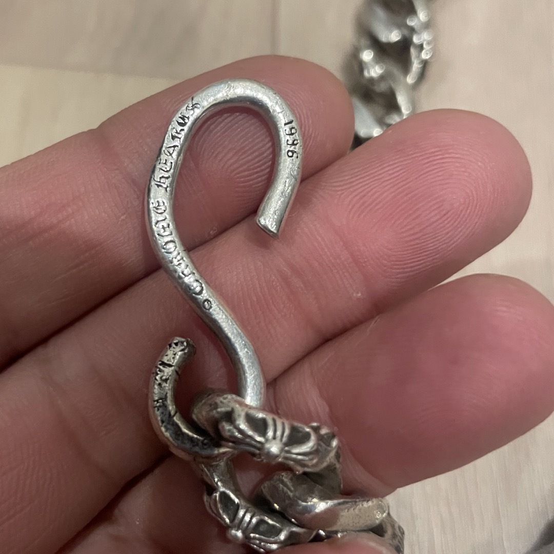 超美品 Chrome Hearts - クロムハーツ ファンシーウォレットチェーン 1 キーチェーン