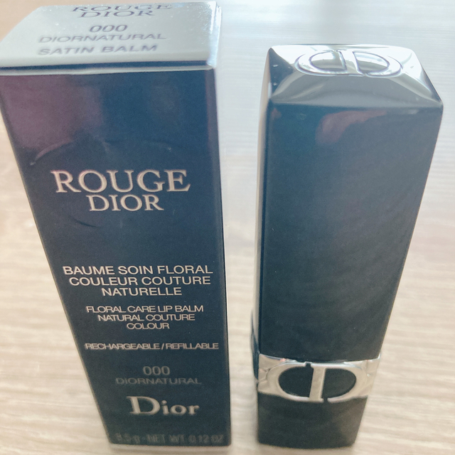 Christian Dior(クリスチャンディオール)のディオール ルージュ バーム 000クリア サテン リップバーム リップクリーム コスメ/美容のスキンケア/基礎化粧品(リップケア/リップクリーム)の商品写真