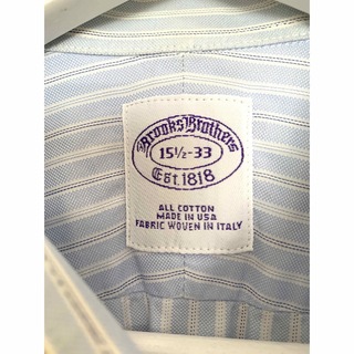 ブルックスブラザース(Brooks Brothers)の希少！ブルックスブラザーズ MADE IN USA ドレスシャツ(シャツ)