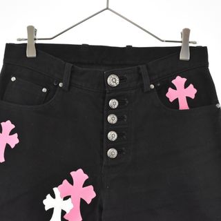 CHROME HEARTS クロムハーツ JEAN SL FLEURKNEE クロス