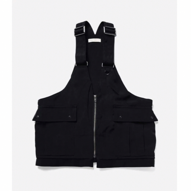 ENOF twill back vest black