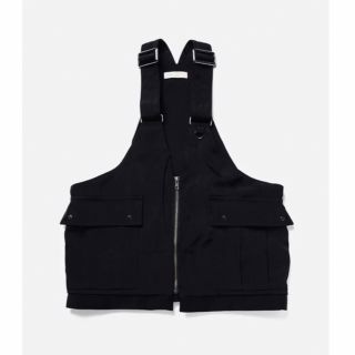 ロク(6 (ROKU))のENOF twill back vest black(ベスト/ジレ)