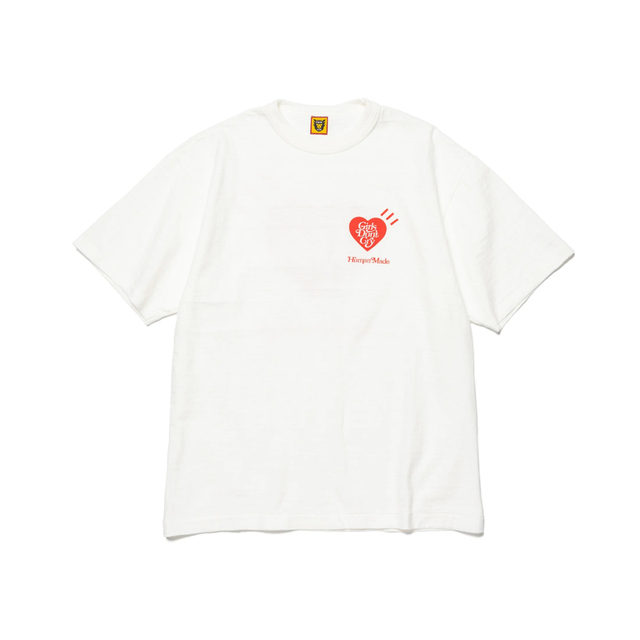 HUMAN MADE(ヒューマンメイド)のhuman made girls don't cry Tシャツ 白 XL メンズのトップス(Tシャツ/カットソー(半袖/袖なし))の商品写真