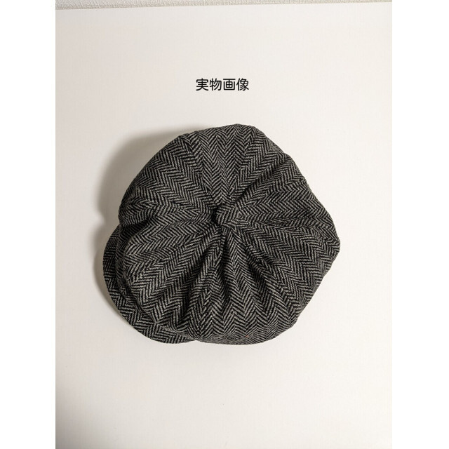 二一八灰M/ キャスケット メンズ ハンチング帽 おしゃれ 秋冬 クラシック メンズの帽子(キャスケット)の商品写真