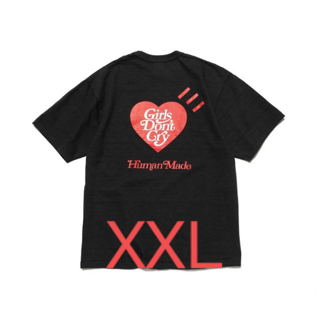 HUMAN MADE(ヒューマンメイド)のGDC VALENTINE'S DAY HUMANMADET-SHIRT XXL メンズのトップス(Tシャツ/カットソー(半袖/袖なし))の商品写真