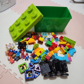レゴ(Lego)のLEGO　ブロック　LEGOの箱つき　マグフォーマー　セット(積み木/ブロック)