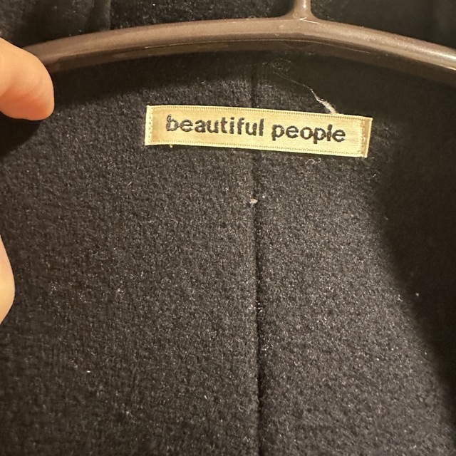 beautiful people(ビューティフルピープル)のbeautiful people ダッフル　150  Mサイズ相当 レディースのジャケット/アウター(ダッフルコート)の商品写真