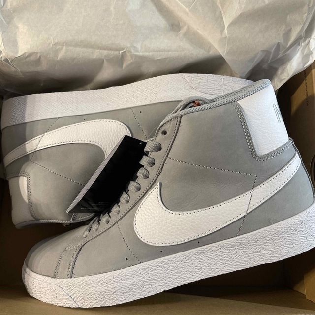 27cm Nike Blazer Mid SB ISO ブレザー HF グレー