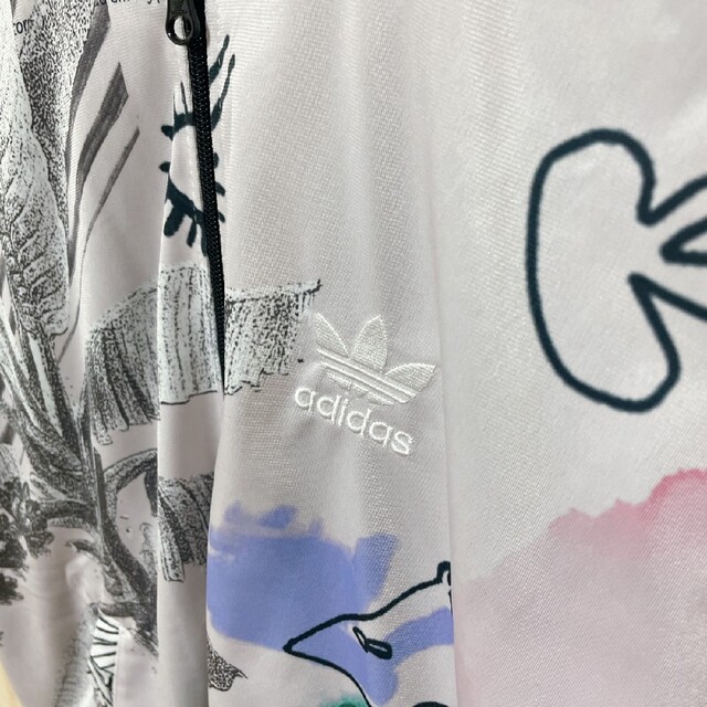爆買い adidas - 【人気プリント】adidas アディダス ドルマンスリーブ トレーナー/スウェット