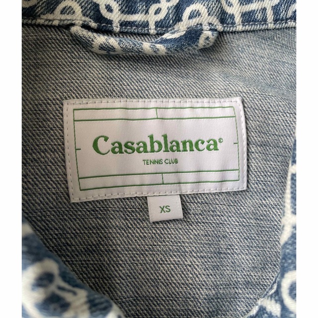 Casablanca 20AW モノグラムデニムジャケット カサブランカ