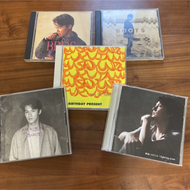 福山雅治CD、VHS、写真集セット　当時価格35000円相当  エンタメ/ホビーのタレントグッズ(ミュージシャン)の商品写真