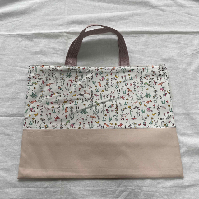 ハンドメイド♡リバティ レッスンバッグセット - バッグ/レッスンバッグ