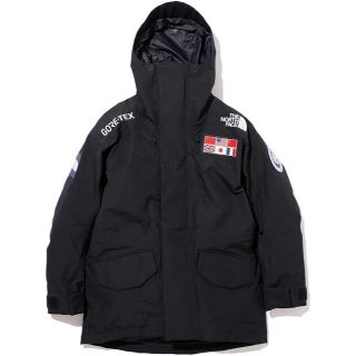 ザノースフェイス(THE NORTH FACE)の新品ノースフェイス トランスアンタークティカパーカ（メンズ）ブラック Lサイズ(マウンテンパーカー)