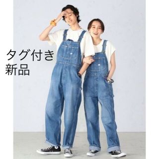 リー(Lee)のLee　デニムオーバーオール ユニセックスタグ付き新品(サロペット/オーバーオール)