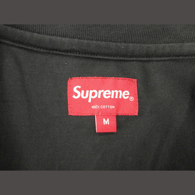 シュプリーム Small Box Logo L/S TEE ロンT M ブラック 3