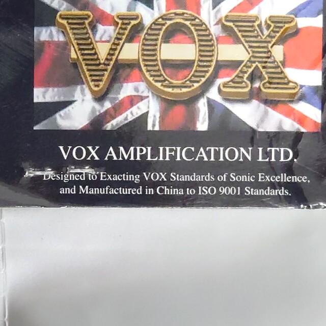 VOX(ヴォックス)のVOXシールドケーブルVGS-30 3m S/Lジャックタイプ新品未開封品 楽器のギター(シールド/ケーブル)の商品写真