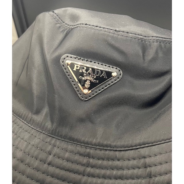 【最終値下げ】PRADA プラダ　バケットハット　ノベルティ　 レディースの帽子(ハット)の商品写真