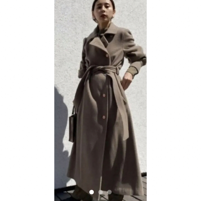 Ameri vintage POOFY FLARE LONG COAT | www.innoveering.net