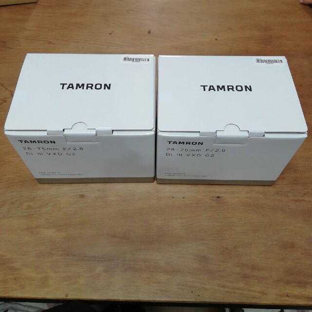TAMRON 28-75mm F/2.8 Di III VXD G2 A063内容レンズ本体付属品一式