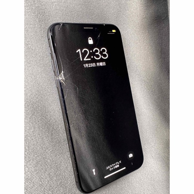 【最終値下❗️sim ロック解除済】iPhone X Space Gray