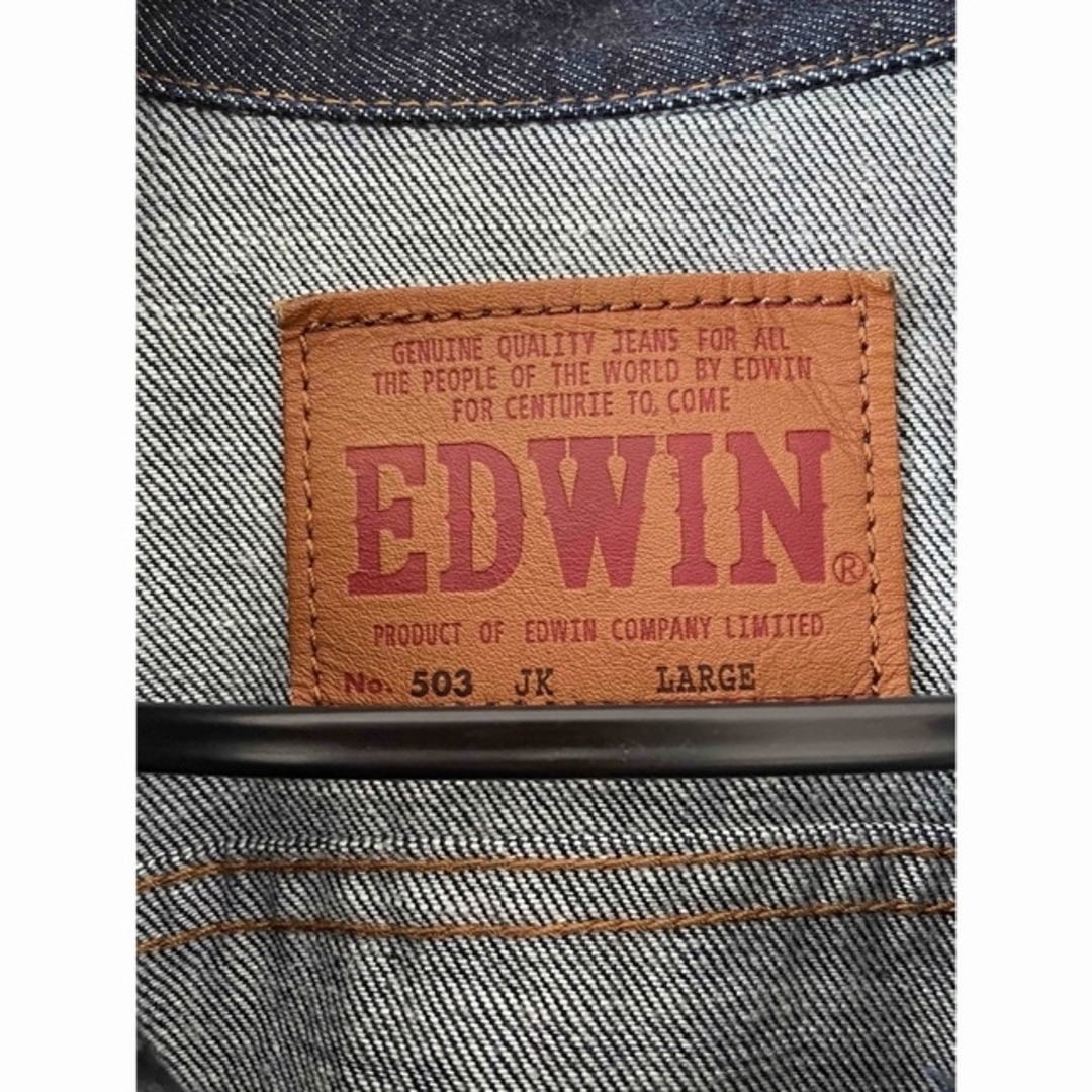 EDWIN(エドウィン)のEDWIN  ５０３　ジージャン　Gジャン　 メンズのジャケット/アウター(Gジャン/デニムジャケット)の商品写真