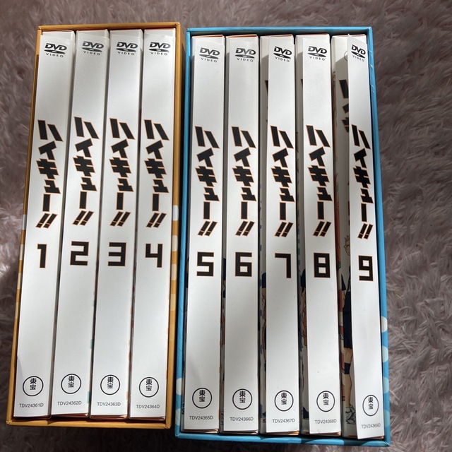 3/10頃まで】ハイキュー!!第1期DVD全巻 初回限定ボックス入り - アニメ