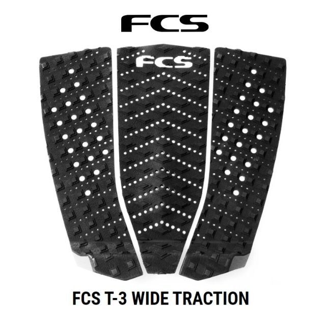 2023年モデル　FCS TRACTION　T3　WIDE　デッキパッド