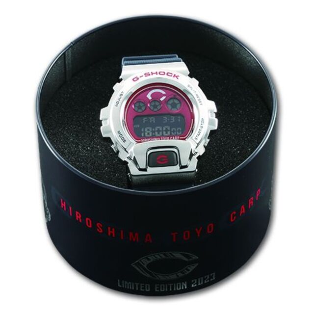 メンズ広島カープ × G-SHOCK 2023年 コラボレーションモデル DW6900