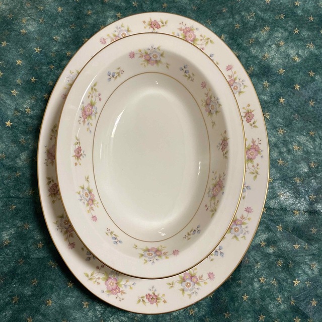 Noritake(ノリタケ)のニットーロイヤル 2枚 (ノリタケ) エンタメ/ホビーの美術品/アンティーク(陶芸)の商品写真