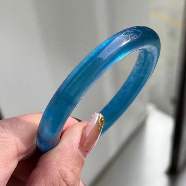 ⭐︎アクアマリン バングル 37.5g - アクセサリー ⭐︎アクアマリン バングル 37.5g - アクセサリー