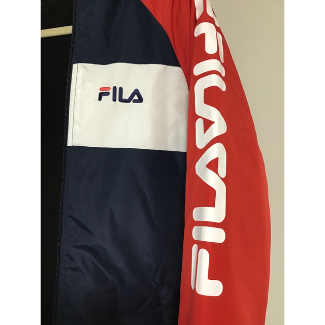 FILA(フィラ)の【販売約束済み】【未使用】FILA ベンチコート　130cm キッズ　ジュニア キッズ/ベビー/マタニティのキッズ服男の子用(90cm~)(コート)の商品写真