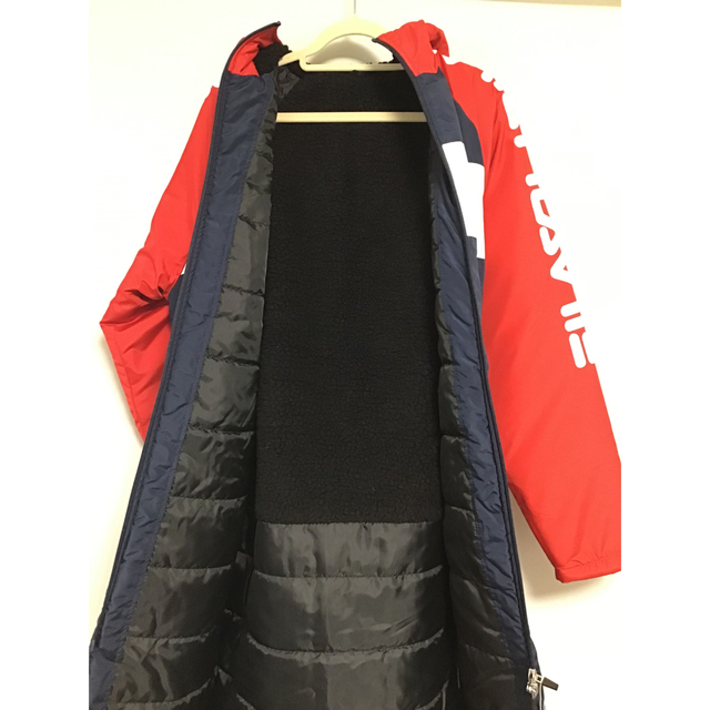 FILA(フィラ)の【販売約束済み】【未使用】FILA ベンチコート　130cm キッズ　ジュニア キッズ/ベビー/マタニティのキッズ服男の子用(90cm~)(コート)の商品写真