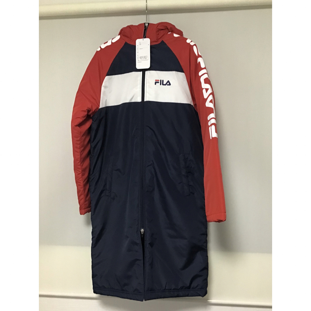 FILA(フィラ)の【販売約束済み】【未使用】FILA ベンチコート　130cm キッズ　ジュニア キッズ/ベビー/マタニティのキッズ服男の子用(90cm~)(コート)の商品写真