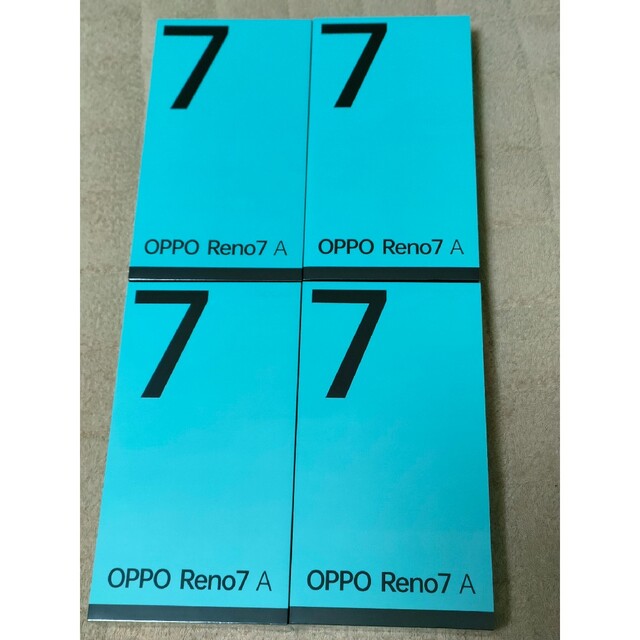 oppo reno7a Ymobile版 4台セット新品未開封