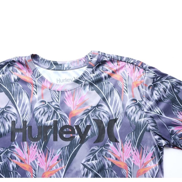 Hurley(ハーレー)のHurley/ハーレー UVケアラッシュガード MRG2100008 （ブラック メンズのトップス(Tシャツ/カットソー(半袖/袖なし))の商品写真