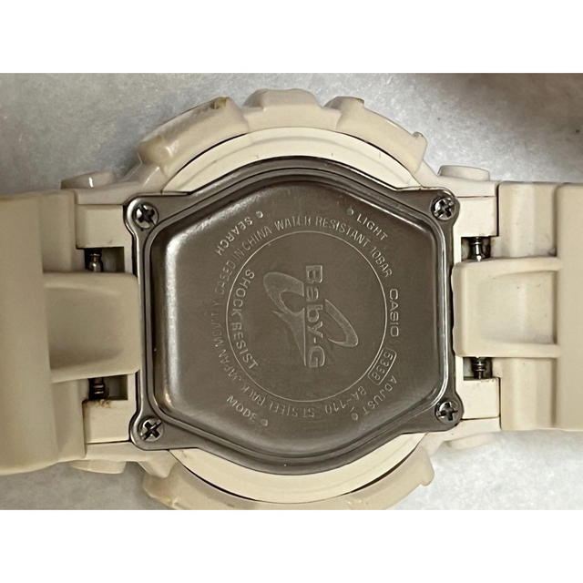 Baby-G(ベビージー)のCASIO Baby-G G-SHOCK  BA-110 電池新品　稼動品　美品 レディースのファッション小物(腕時計)の商品写真