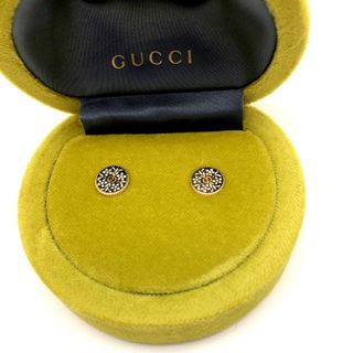 グッチ(Gucci)のGUCCI アイコンブルーム サークル ピアス 479368 K18(ピアス)