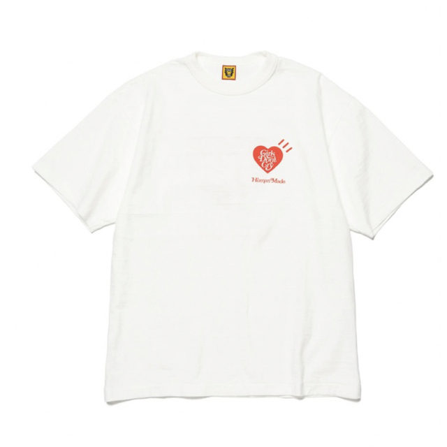 HUMAN MADE GDC VALENTINE'S DAY T-SHIRT 白