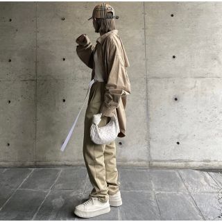 ok.soon×dickies 2tuck tapered chinopants(チノパン)