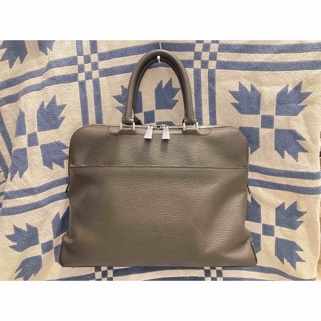 aniary - aniary 美品 自立するビジネスバッグ 本革 ブラウン 内側